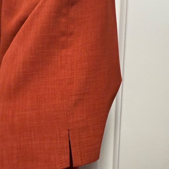 Women's Kasper Short-Sleeve Rust-Colored Skirt Suit Size 18 New With Tags - Picture 7 of 14